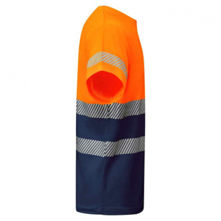 Tricou clasic reflectorizant Roly TAURI, 55% bumbac, 45% poliester, 170gr/mp [1]
