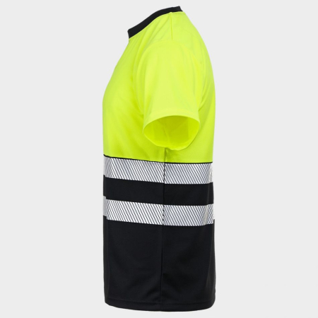 Tricou clasic reflectorizant Stenso PRISMA HV, 100% poliester, 140 gr/mp [1]