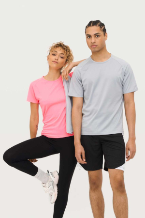 Tricou clasic subtire dama Sol's SPORTY WOMEN, 100% poliester, 140 g/mp [4]