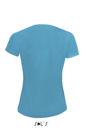 Tricou clasic subtire dama Sol's SPORTY WOMEN, 100% poliester, 140 g/mp [1]