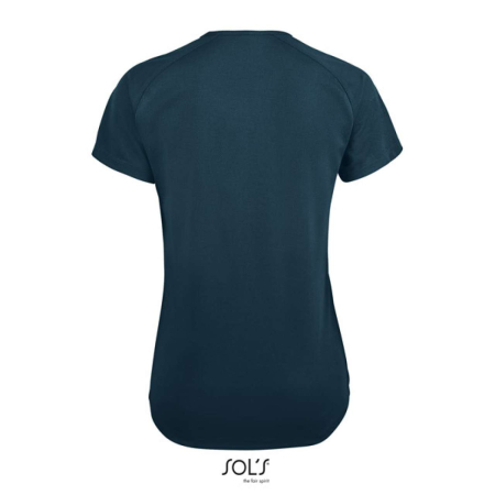 Tricou clasic subtire dama Sol's SPORTY WOMEN, 100% poliester, 140 g/mp [1]