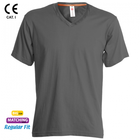 Tricou clasic Payper V-NECK, 100% bumbac, 150 gr/mp [0]