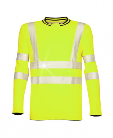 Tricouri clasice reflectorizante - Tricou cu maneca lunga reflectorizant Ardon SIGNAL
