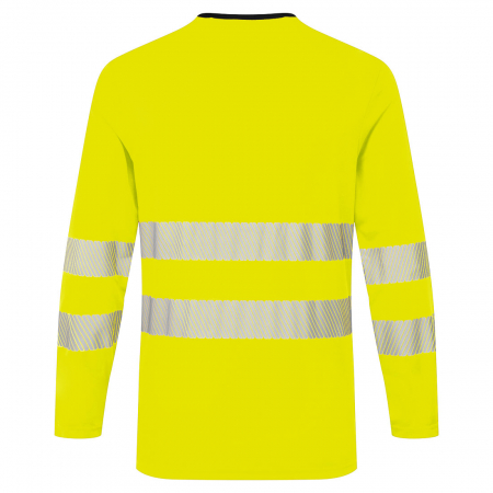 Tricou cu maneca lunga reflectorizant Portwest DX416, 100% poliester, 150 gr/mp [1]