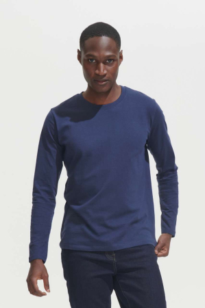 Tricou cu maneca lunga Sol's IMPERIAL LSL MEN, 100% bumbac, 190 g/mp [1]