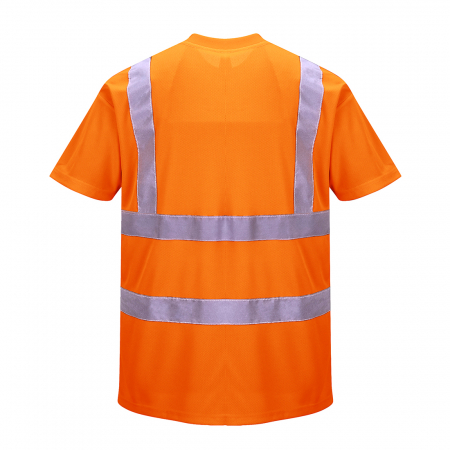 Tricou clasic reflectorizant Portwest RIS RT23, 100% poliester, 150 gr/mp [2]