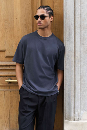 Tricou OVERSIZED cu maneca scurta Sol's BOXY MEN, 100% bumbac organic, 180 g/mp [1]
