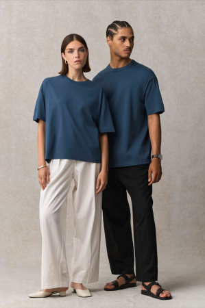 Tricou OVERSIZED cu maneca scurta Sol's BOXY MEN, 100% bumbac organic, 180 g/mp [2]
