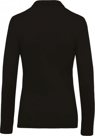 Tricou polo cu maneca lunga dama Kariban KA257 PIQUÉ, 100% bumbac, 180 gr/mp [3]