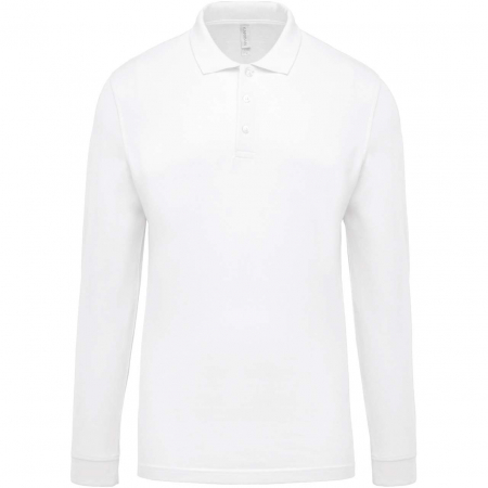 Imbracaminte de lucru - Tricou polo cu maneca lunga Kariban KA256 PIQUÉ, 100% bumbac, 180 gr/mp