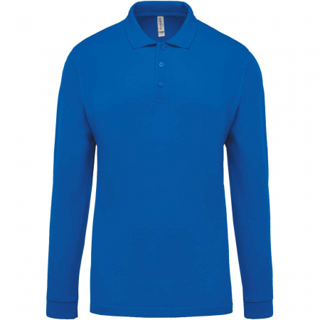 Tricou polo cu maneca lunga Kariban KA256 PIQUÉ, 100% bumbac, 180 gr/mp [2]