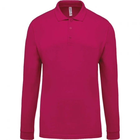Tricou polo cu maneca lunga Kariban KA256 PIQUÉ, 100% bumbac, 180 gr/mp [1]
