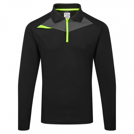 Imbracaminte de lucru - Tricou polo cu maneca lunga Portwest DX414, 100% poliester, 150 gr/mp
