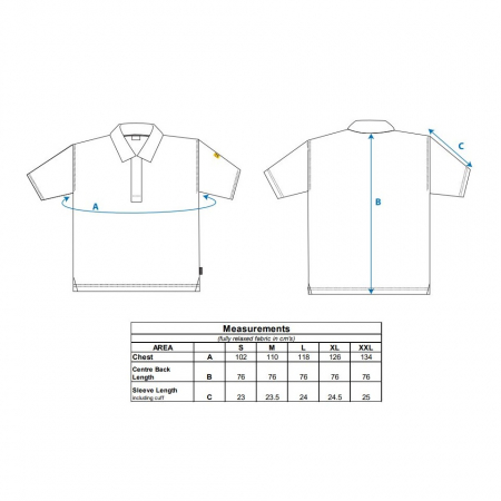 Tricou polo antistatic Portwest AS21 ESD,  96% bumbac, 4% fibra carbon, 195 gr/mp [1]