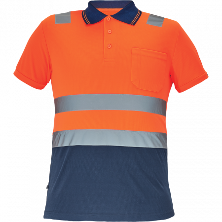 Imbracaminte de lucru - Tricou polo reflectorizant Cerva CADIZ, 100% poliester, 160 gr/mp