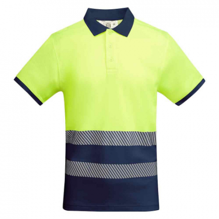 Imbracaminte de lucru - Tricou polo reflectorizant Roly ATRIO, 55% bumbac, 45% poliester, 170 gr/mp