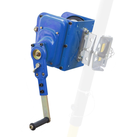 Trepiezi | Trolii pentru lucru in puturi | canale - Troliu Protekt RUPPY 503-UT, pentru marfa,  WLL 1000kg, 22.5kg, 25m, 6.3mm, compatibil cu trepied T-MAN 9N si cu placa suport UTB