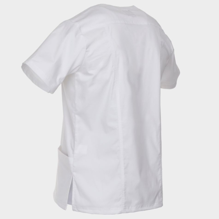  Tunica medicala pentru barbati VICTOR ALB [5]