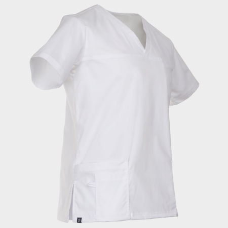  Tunica medicala pentru barbati VICTOR ALB [8]