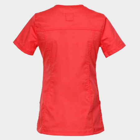 Tunica de lucru cu maneca scurta dama BeUnique VICTORIA, 53% bumbac, 44% poliester, 3% spandex, 160 gr/mp [3]