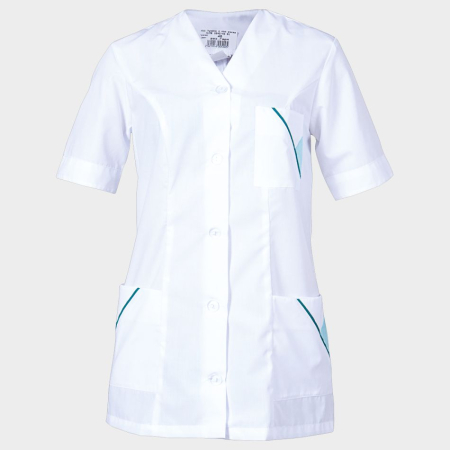 IMBRACAMINTE ALBA | Industria Alimentara - Tunica de lucru dama BeUnique M11, 120 gr/mp