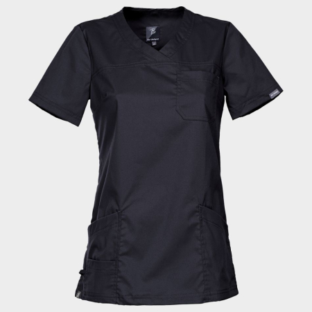 Imbracaminte pentru HORECA - Tunica de lucru dama BeUnique VICTORIA, 53% bumbac, 44% poliester, 3% spandex, 160 gr/mp