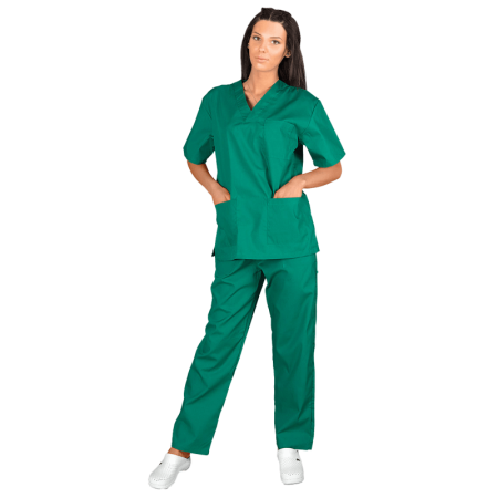 Costum tunica si pantaloni de lucru BeUnique M3, tercot 65/35, 120 gr/mp [1]