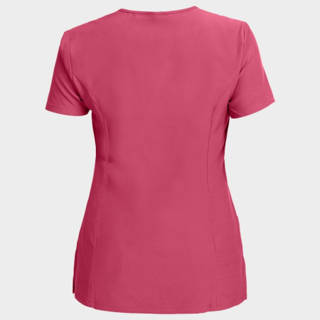 Tunica de lucru cu maneca scurta dama BeUnique NOBBY, 94% poliester, 6% elastan, 170 gr/mp [4]