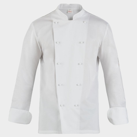 Imbracaminte pentru HORECA - Tunica bucatar cu maneca lunga Stenso ADRIANO, 100% bumbac