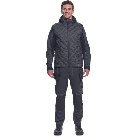 Vesta de lucru cu gluga Cerva NEURUM,100% poliester [1]