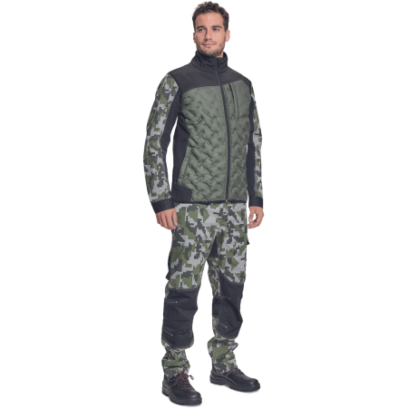 Vesta de lucru softshell Cerva NEURUM, 100% poliester [1]