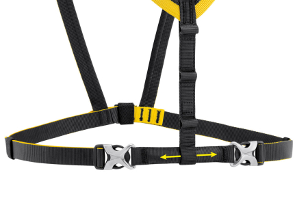 Vesta ham Petzl STERNO C092AA00, 130g, PA, compatibila cu ham arboristic SEQUOIA SRT [4]