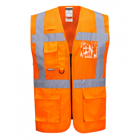 Vesta reflectorizanta Portwest MADRID EXECUTIVE C496, 100% poliester, 125 gr/mp, mesh [0]