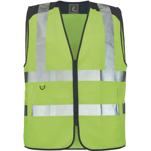 Veste reflectorizante - Vesta reflectorizanta Cerva KNOXFIELD HVPS, cu fermoar