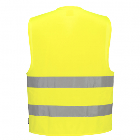 Vesta reflectorizanta Portwest Hi-Vis TWO BAND C474, 100% poliester, 124 gr/mp [1]