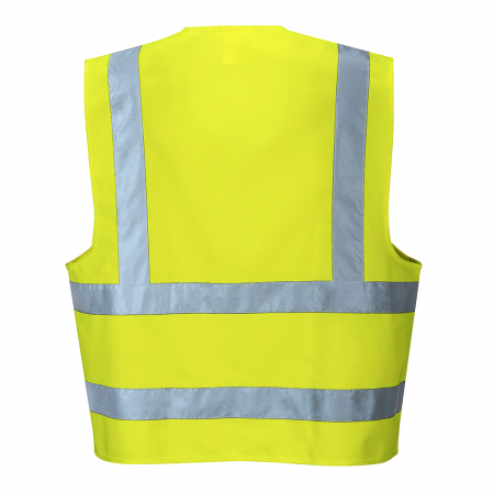 Imbracaminte de lucru - Vesta reflectorizanta Portwest TWO BAND & BRACE C470, 100% poliester, 125 gr/mp