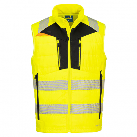 Imbracaminte de lucru - Vesta reflectorizanta softshell Portwest DX479, 100% poliester, 85 gr/mp