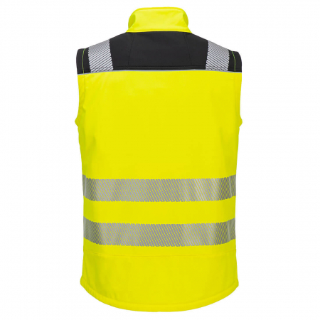 Vesta reflectorizanta softshell Portwest PW325, 92% poliester, 8% elastan, 310 gr/mp [1]