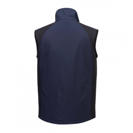 Vesta de lucru softshell Portwest CD876 in 2 straturi, 100% poliester, 280 gr/mp [1]