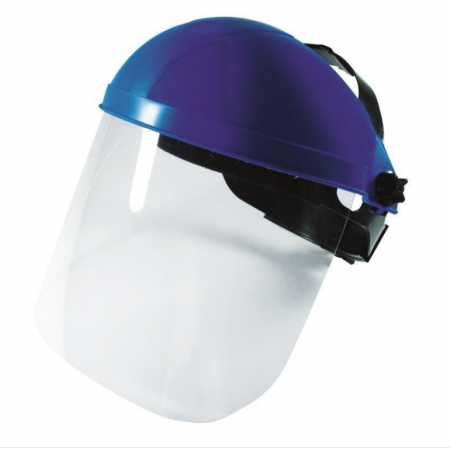 Protectia capului - Suport si ecran viziera de protectie Schmerler VISIO, cu prindere pe cap