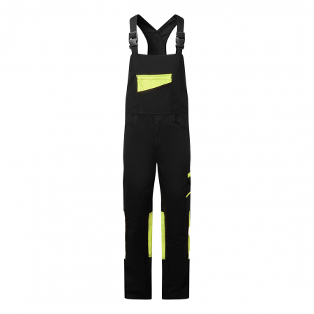 Imbracaminte de lucru - Pantaloni salopeta cu pieptar Portwest WX2 ECO STRETCH Bib and Brace, 65% poliester reciclat, 35% bumbac, 245 gr/mp