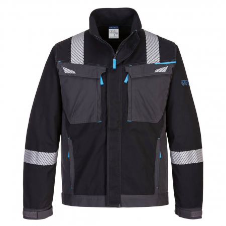 Imbracaminte de lucru - Jacheta de protectie ignifuga Portwest WORK FR602 WX3, 60% modacrilic, 39% bumbac, 1% fibre carbon, 280g