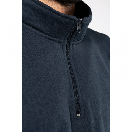 Bluza de iarna Kariban K478, 80% bumbac, 20% poliester, fermoar scurt, 280 gr/mp [3]