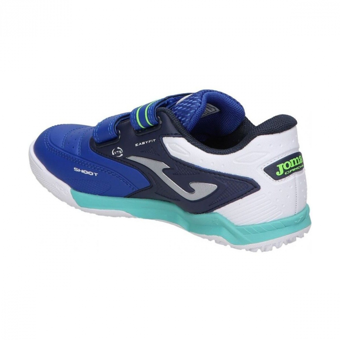 Ghete fotbal copii cu velcro Cancha JR pentru teren sala CAJS2504INV [5]