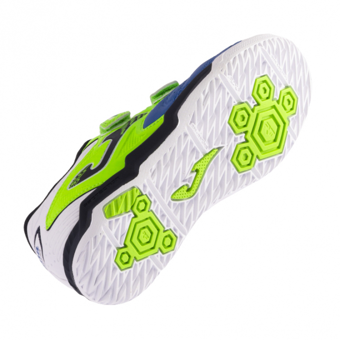 Ghete fotbal copii cu velcro Cancha JR pentru teren sala CAJW2404INV [5]