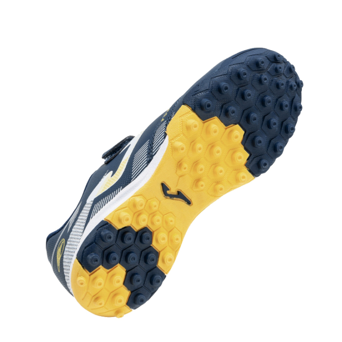Ghete fotbal cu velcro copii Powerfull JR pentru teren sintetic POJS2603TFV [5]