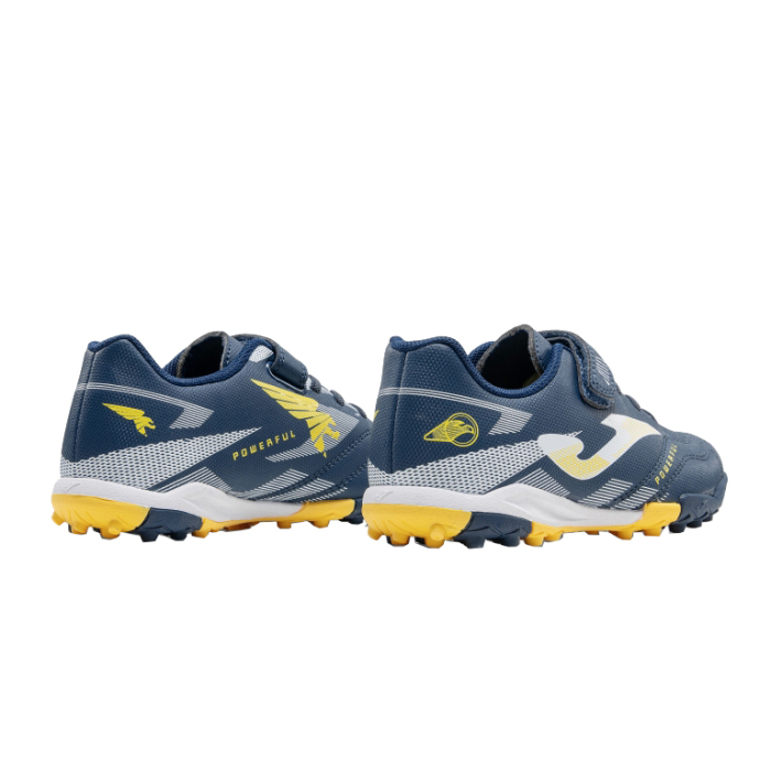 Ghete fotbal cu velcro copii Powerfull JR pentru teren sintetic POJS2603TFV [4]