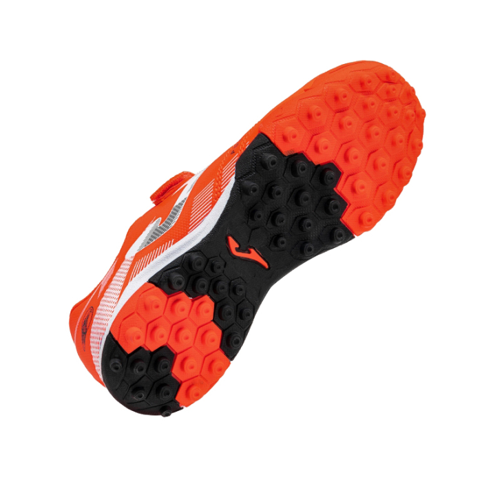 Ghete fotbal cu velcro copii Powerfull JR pentru teren sintetic POJS2606TFV [2]