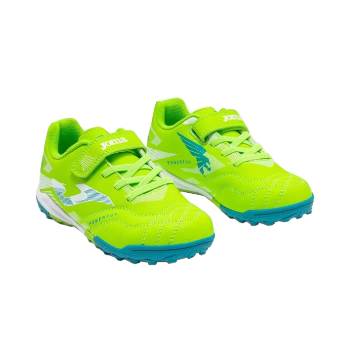 Ghete fotbal cu velcro copii Powerfull JR pentru teren sintetic POJS2615TFV [4]