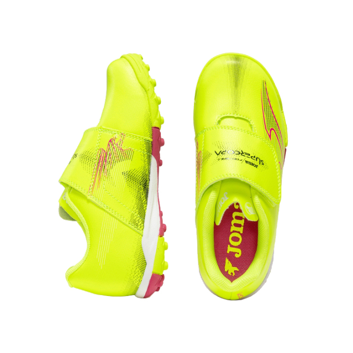 Ghete fotbal cu velcro copii Supercopa JR pentru teren sintetic SUJS2609TFV [5]